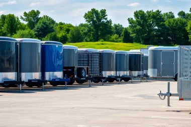 Explore quality trailers near me, including cargo, dump, and livestock options at a dealership.