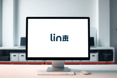 Showcase a computer screen demonstrating line下載電腦版 in an engaging workspace to illustrate easy access.