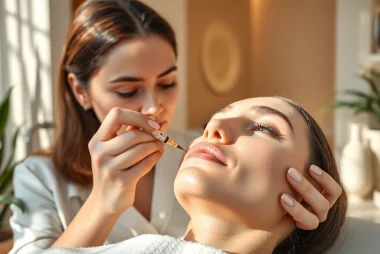 Receive expert cosmetic injections in a peaceful spa environment with a skilled aesthetician.