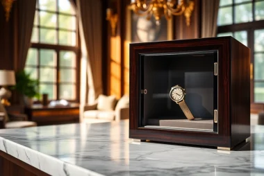 Secure your prized timepieces with a sophisticated watch safe designed for ultimate protection.